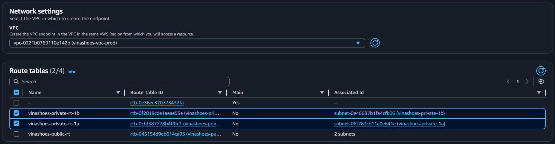 Cấu hình S3 Endpoint2