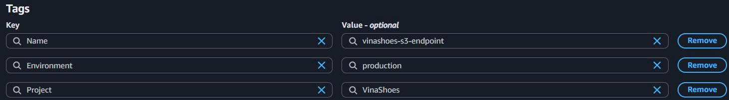 Cấu hình S3 Endpoint4