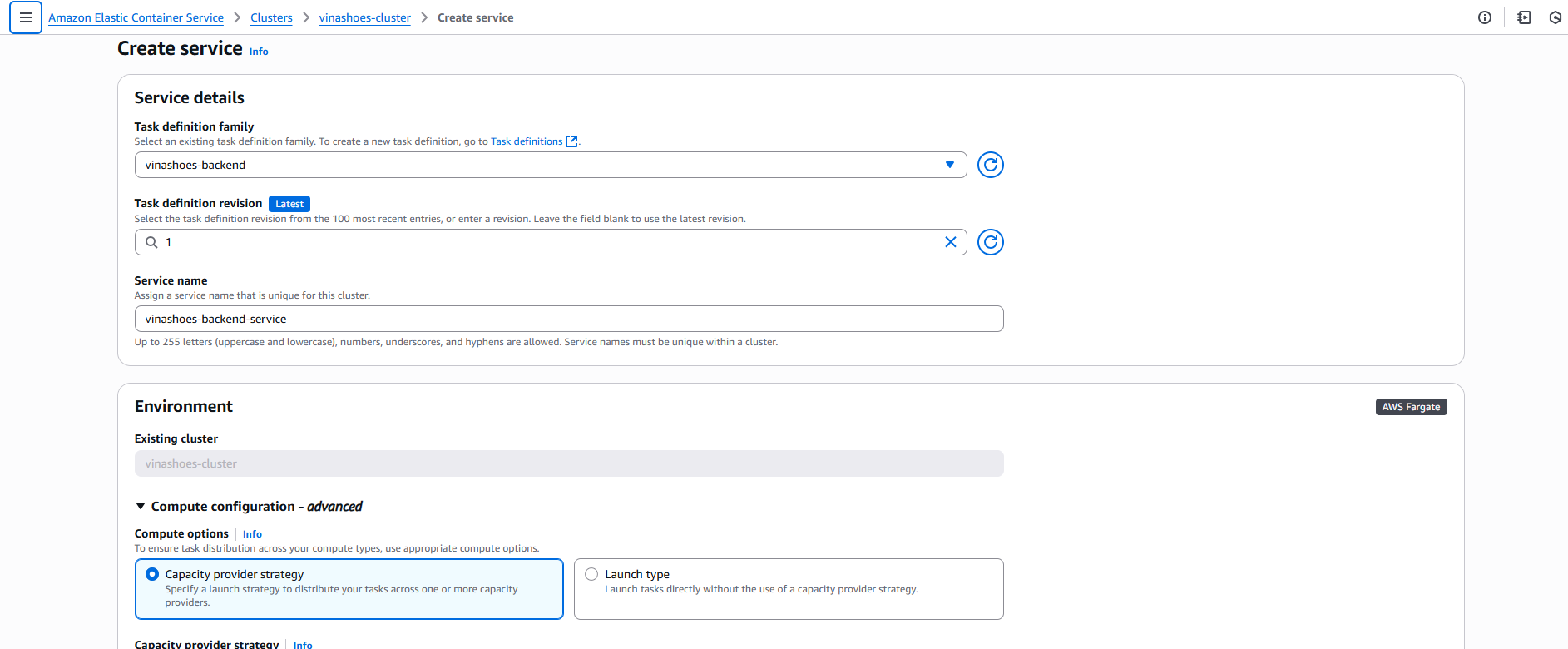 Environment Configuration