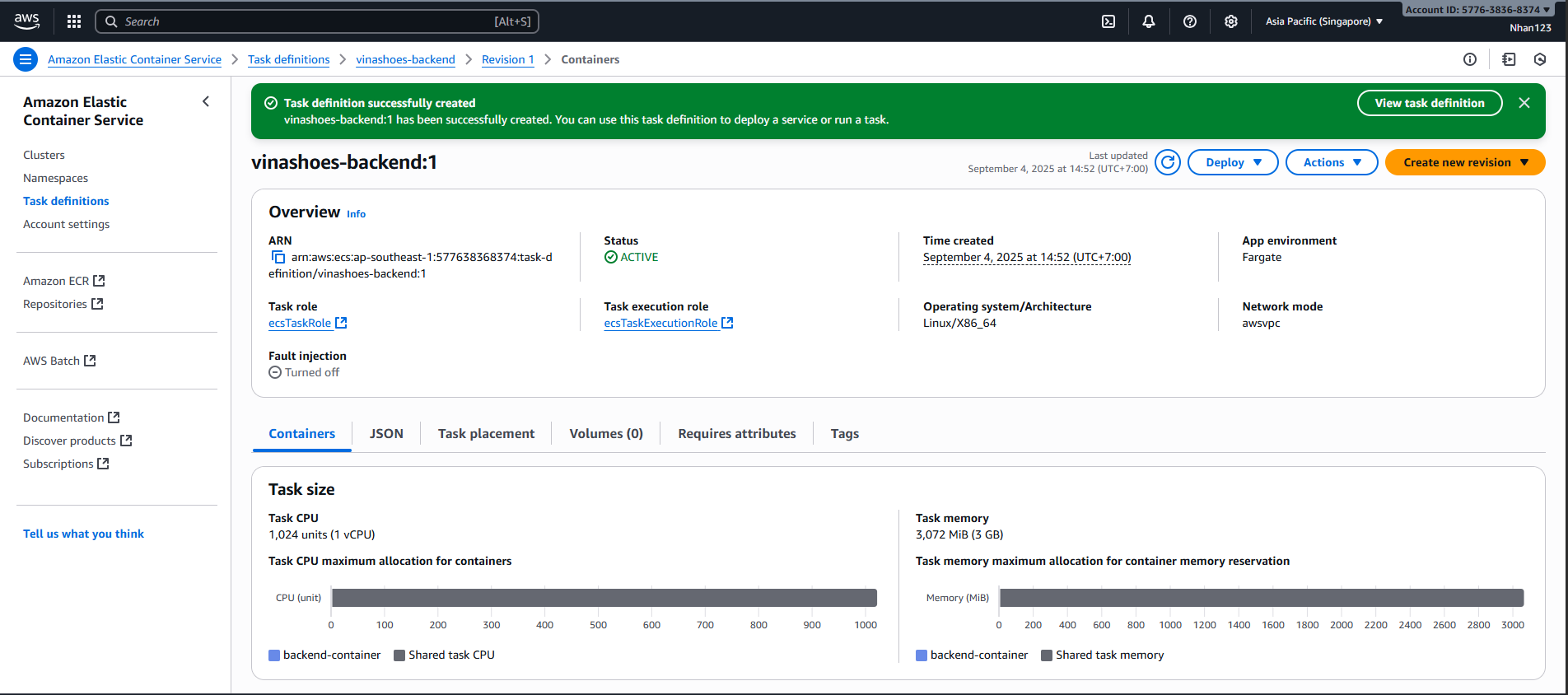 Container Configuration